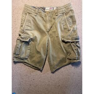 VTG Y2K Style Aeropostale Cargo Shorts Mens 32 Military Utility